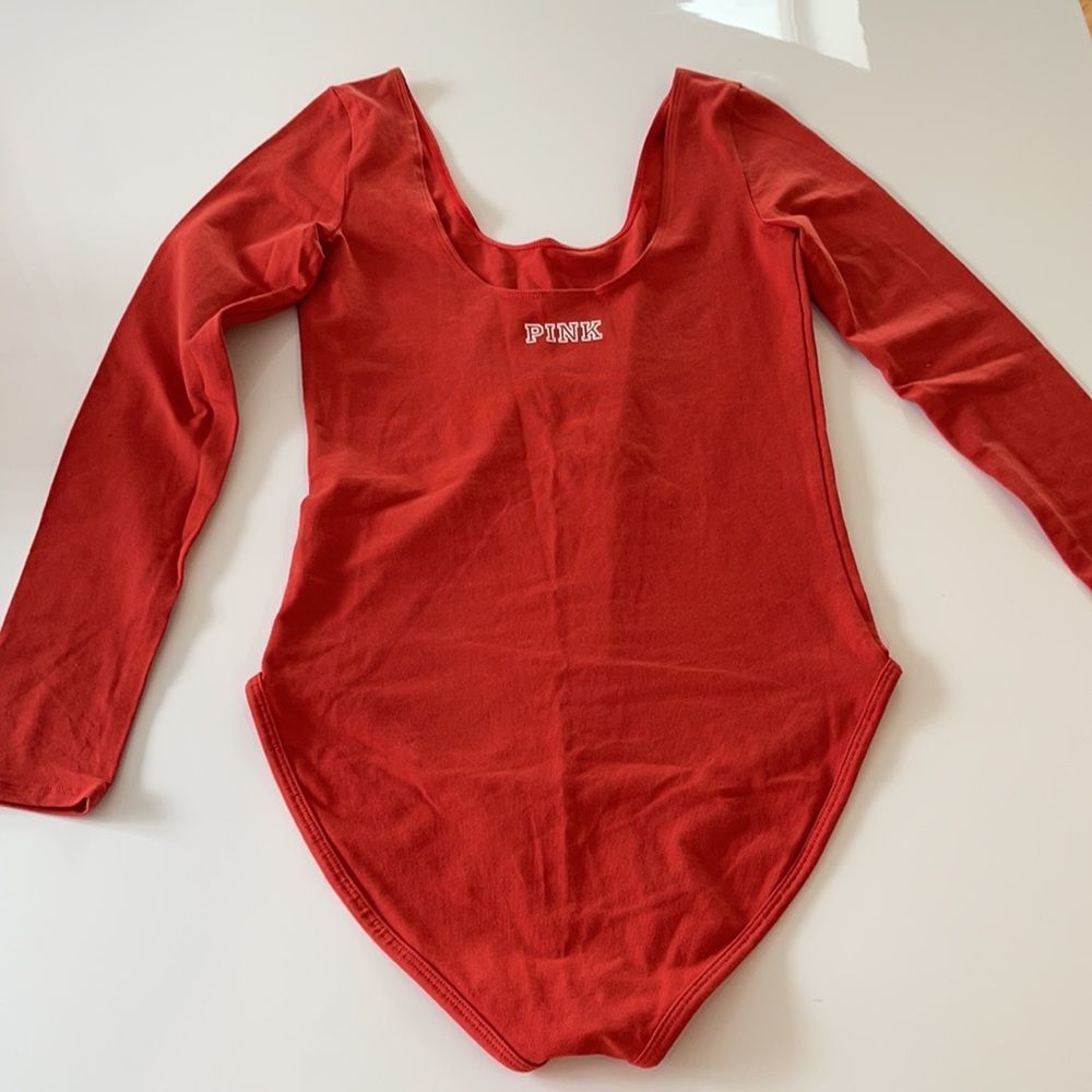 NWT Pink Victoria Secret size small bodysuit